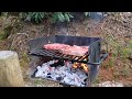Cooking Steaks Over Coals - On The Range