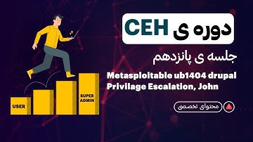 Metasploitable ub1404 drupal, Privilage Escalation, John :CEH جلسه ی پانزدهم دوره ی