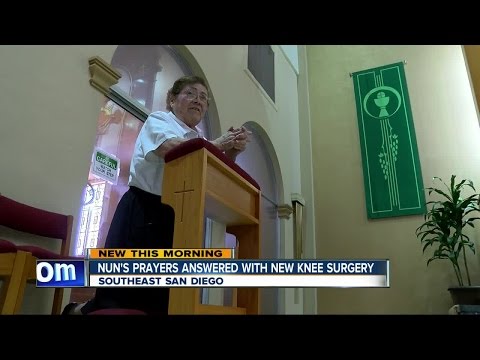 Robotic technology helps 78-year-old nun get back on her feet