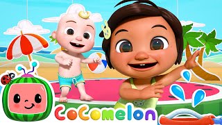 summer sprinkler dance cocomelon nursery rhymes kids songs