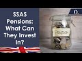 What investments can a SSAS pensions make?