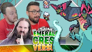 Three Poketubers take on the MOST DIFFICULT rom hack  - Emerald Crest Randomizer Nuzlocke VS - FINAL