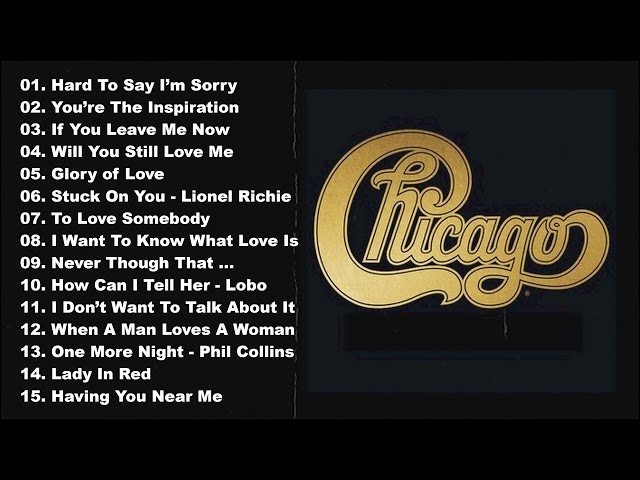 Chicago Greatest hits Full Album - Best Songs of Chicago class=