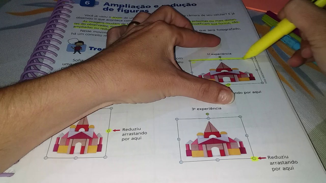 Ampliação e redução de figuras 5°ano YouTube Ampliação e redução de figuras 5°ano YouTube