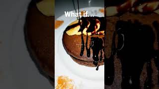 Take me on a date! #pancake #food #chocolate #crepe #shorts