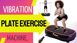 2026 EvoSpark Dual Motor Vibration Plate – 3D & 4D Whole Body Workout for Home