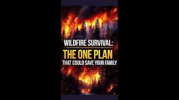 Wildfire Survival: The One Plan That Could Save Your Family