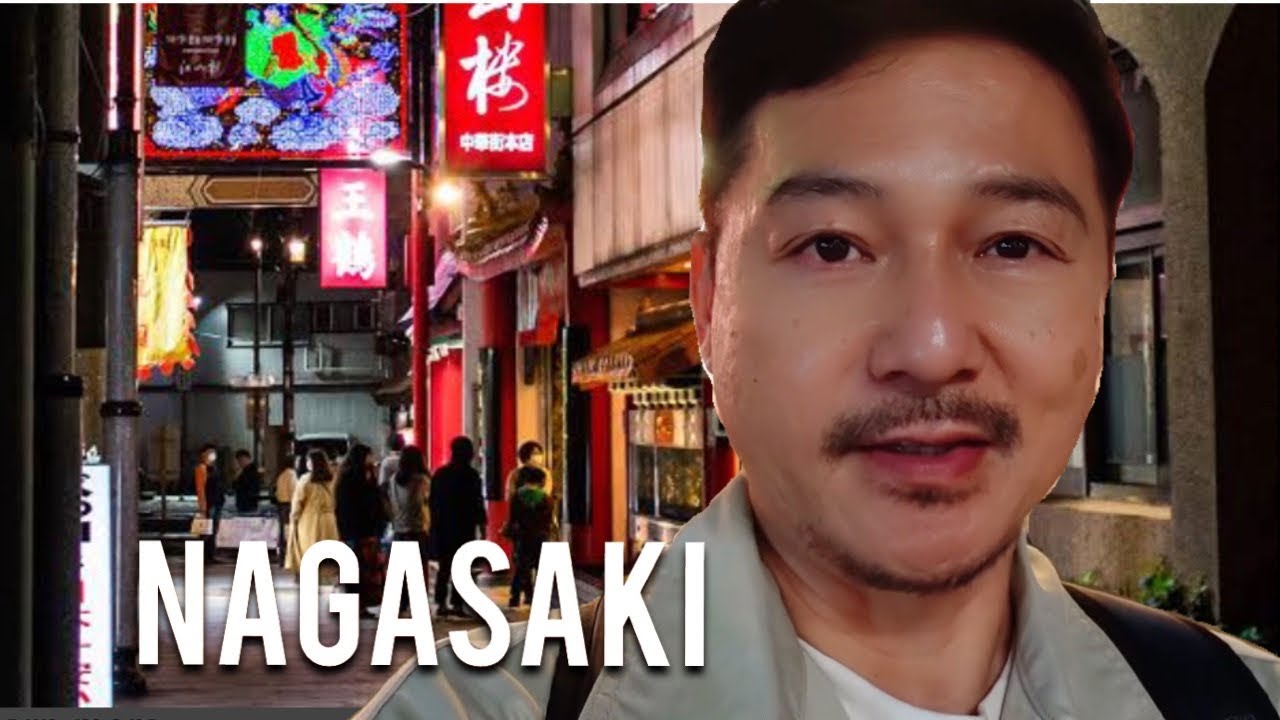 Nagasaki Japan Night Walk