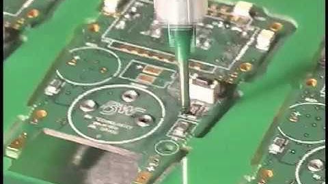 Bead Dispensing on Electronics