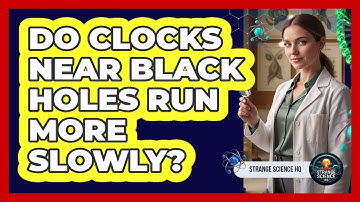 Do Clocks Near Black Holes Run More Slowly?