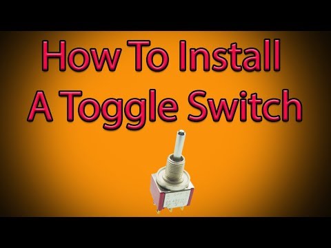 How To Install A Toggle Switch