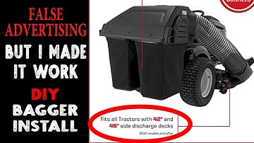 Craftsman Bagger Installation - Buyer Beware
