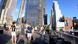 ⁴ᴷ Walking The High Line in New York City in its entirety - September 2018