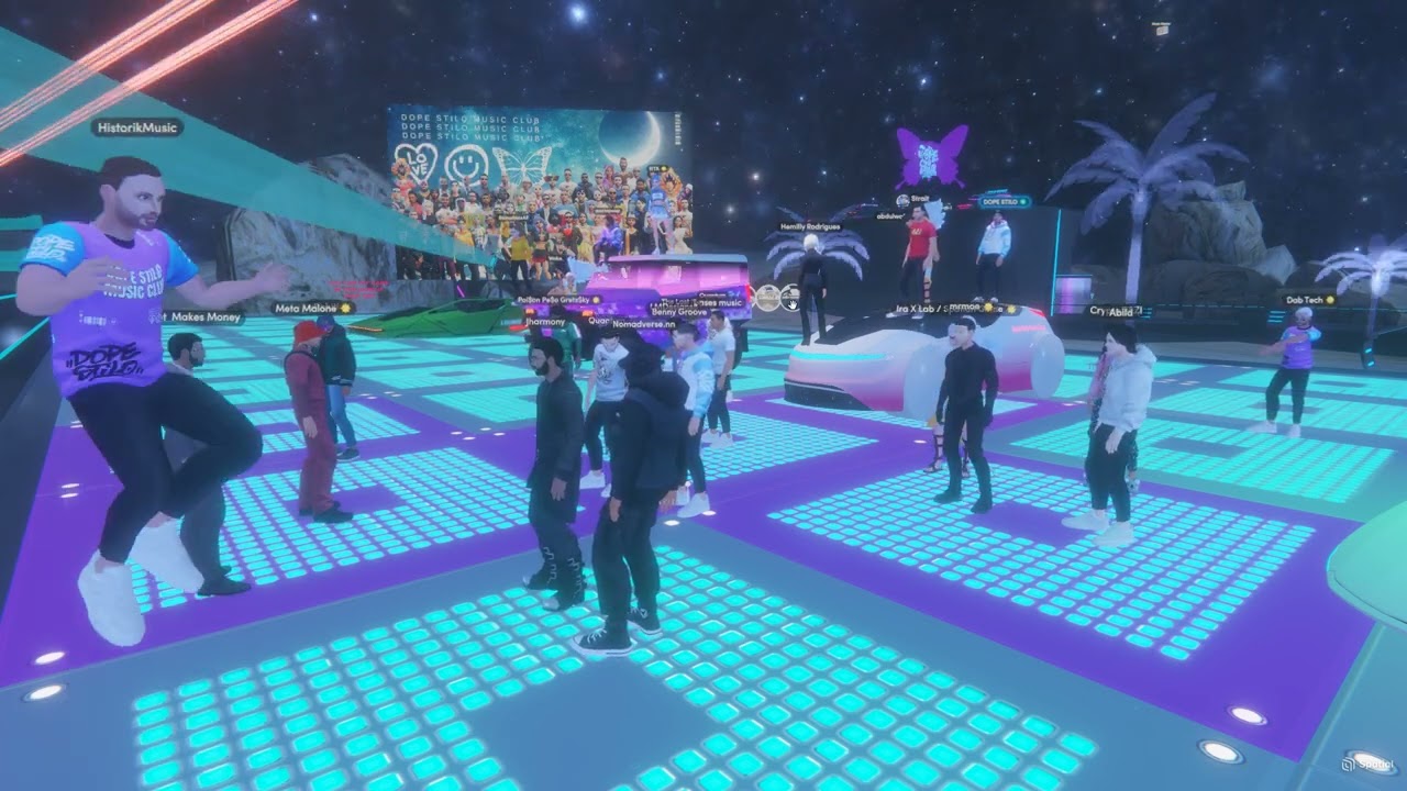 La Barberia enters the Dope Stilo Music Club in the 