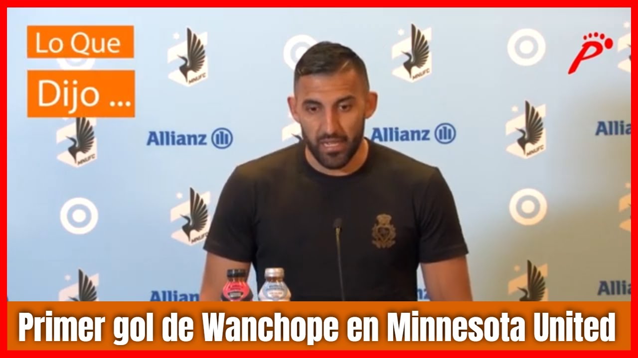 Ramon Wanchope Abila – Minnesota United – Primer gol en MLS ⚽conferencia de Prensa