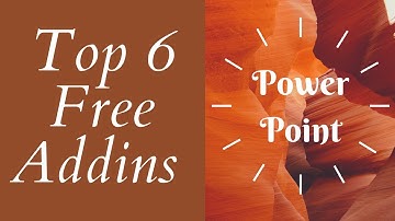 Top 6 Free Add-Ins for PowerPoint| Best Microsoft PowerPoint Add-Ins for 2020
