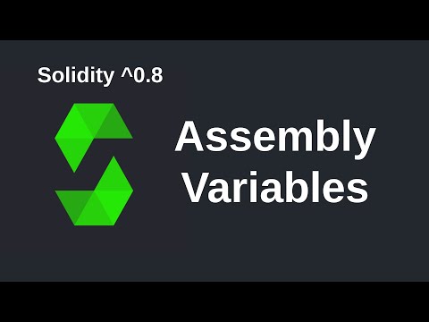 Assembly Variables | Solidity 0.8