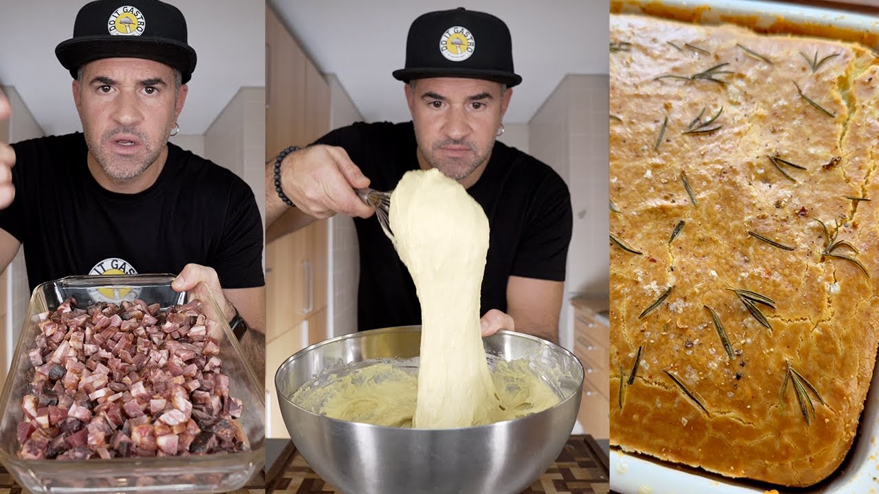 Hoje vamos fazer... Bola de enchidos