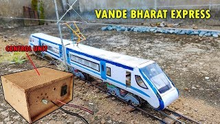 How To Make Vande Bharat Express  | Running Model Train 18 | Part-2