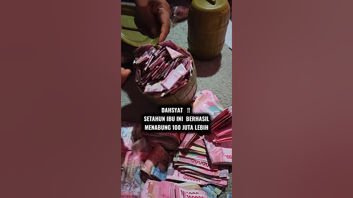 DAHSYAT! Ibu Ini Nabung Setahun Dapat 100 juta Lebih Hasil Jualan Sembako #shorts #trending #short