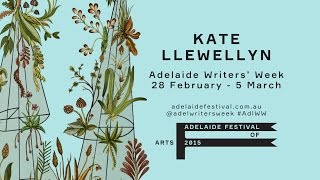 Kate Llewellyn | Adelaide Writers' Week 2015