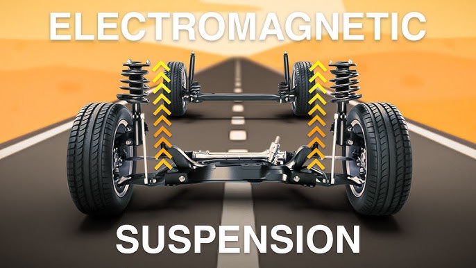 Watch Bose's incredible electromagnetic car suspension system in