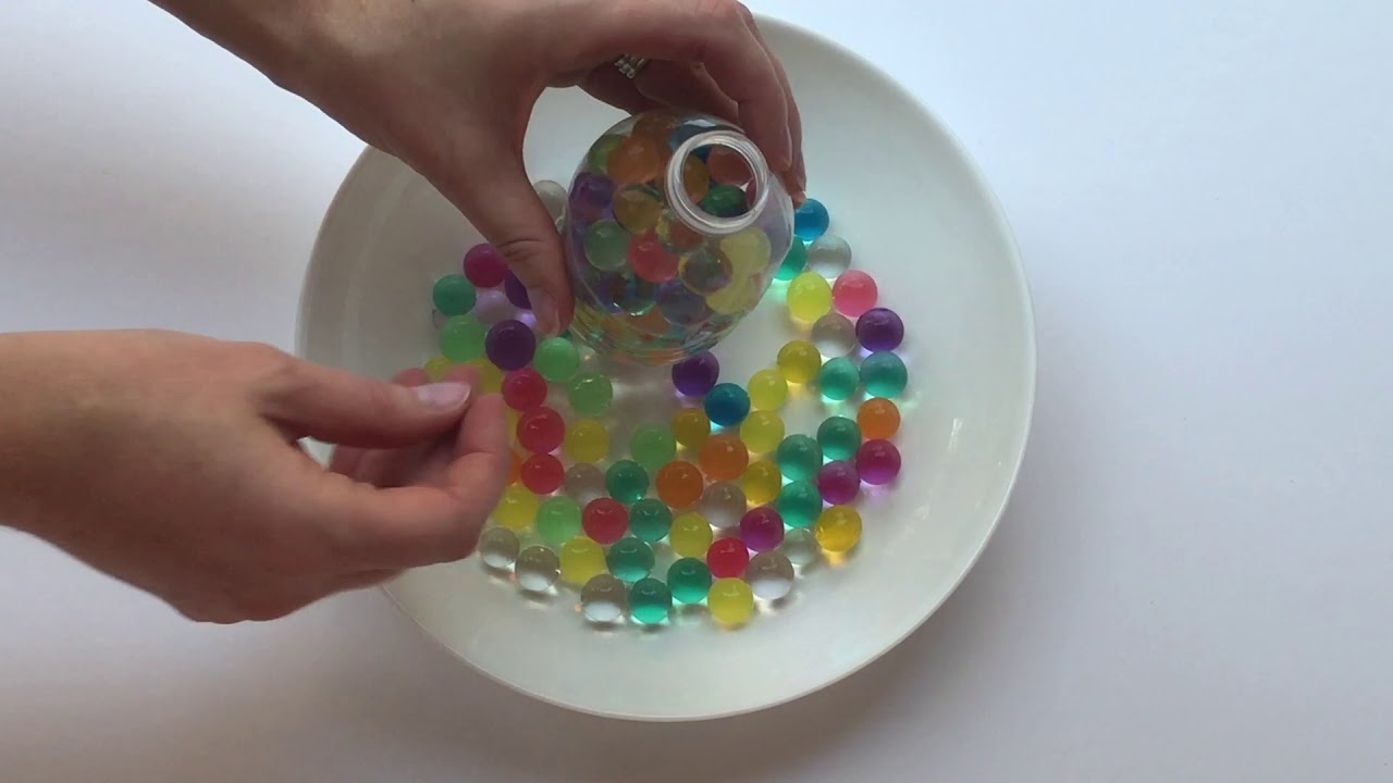 How To Make Water Beads or Water Marbles