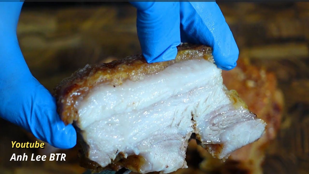 Anh Lee BTR | MÓN NÀY ĐỈNH LẮM - Cách Làm Heo Quay Da Giòn Bì Bằng Nồi Chiên Không Dầu tại NHÀ