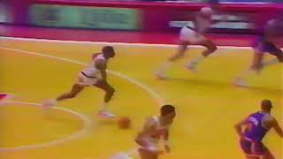 New York Knicks vs Houston Rockets 3/24/1988 - NBA 1987-1988 Season - MSG Network Basketball 80s