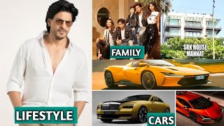 Shahrukh Khan Lifestyle 2024, Family, House, Income, Cars, Wife, Movies \& Networth