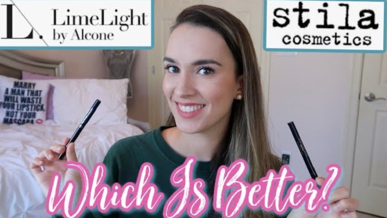 Battle Of The Eyeliners 🥊 Stila Stay All Day Liquid Eyeliner VS