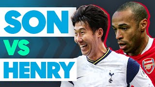 Spurs' Heung-Min Son Faces Arsenal's Thierry Henry in the Bin Challenge! | Sonsational