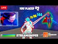 I Stream Sniped Him Until He Quit Fortnite!