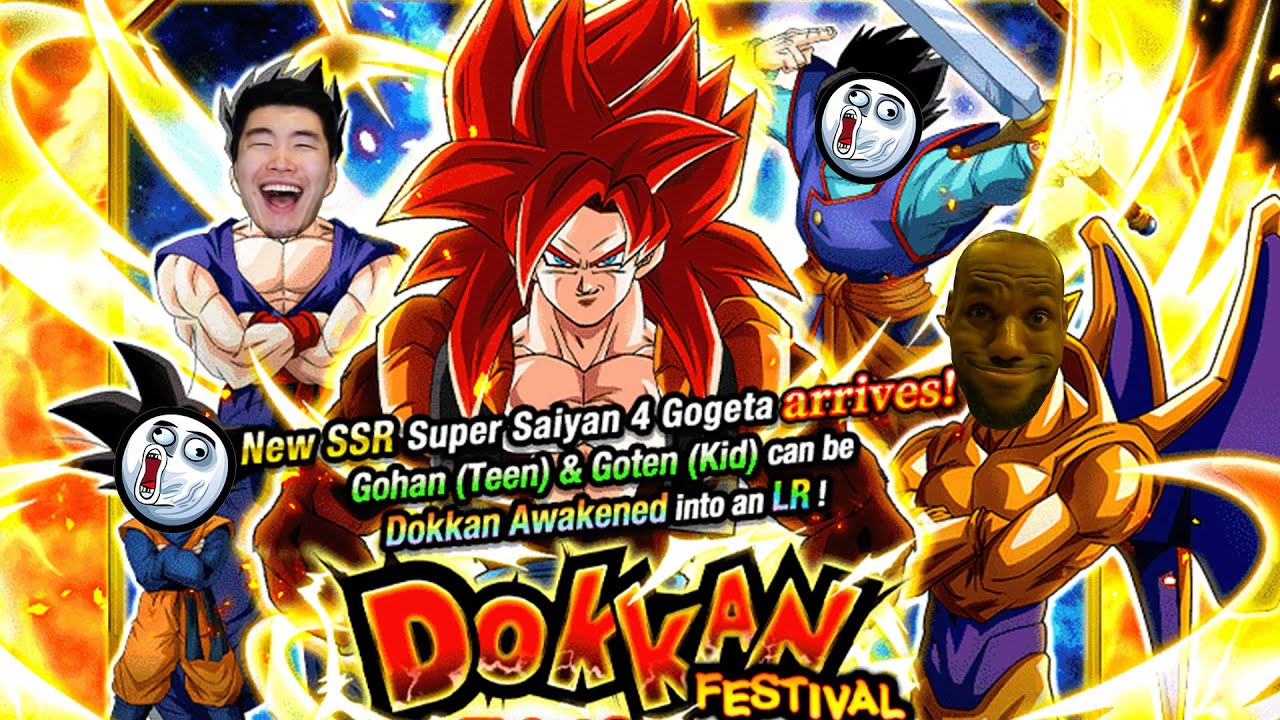 TEQ ULTIMATE GOHAN IS BACK?!?!?! Global INT SSJ4 Gogeta Summons | Dragon Ball Z Dokkan Battle