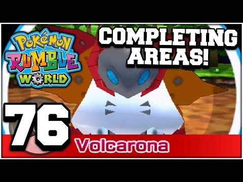 Pokemon Rumble World - Part 76 - COMPLETING AREAS! (Nintendo 3DS Playthrough)