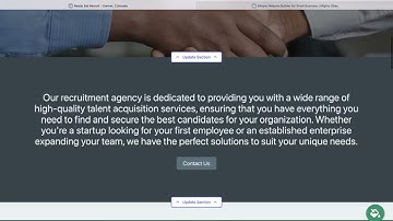 Make a Simple Recruitment Agency Website [VIDEO GUIDE]