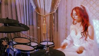 Невеста играет на барабанах, свадьба 19.01.20 👰🥁✨
