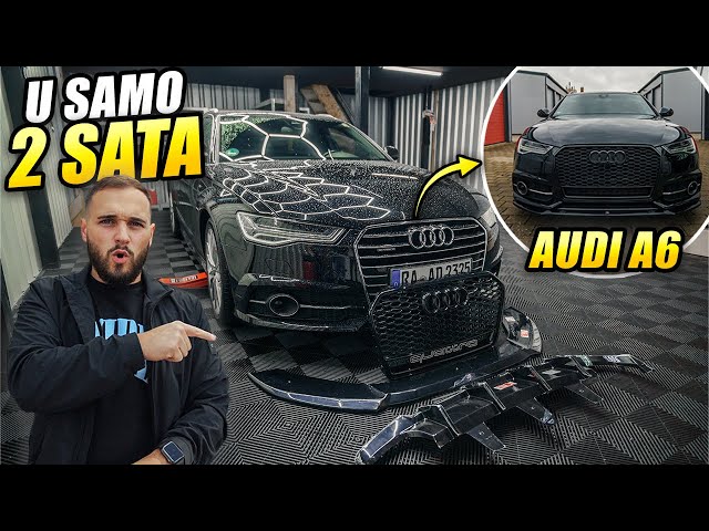 TOTALNA TRANSFORMACIJA U SAMO PAR SATI! AUDI A6 C7 class=