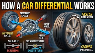 How a Car Differential Works Explained | Open Differential Principles