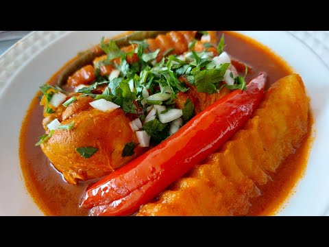 المطبخ التونسي مرقة بطاطا تونسية بالدجاج تجي خفيفة و بنينة