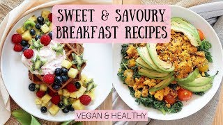 SIMPLE SWEET \& SAVOURY BREAKFAST\/BRUNCH RECIPES (Vegan \& Gluten Free)