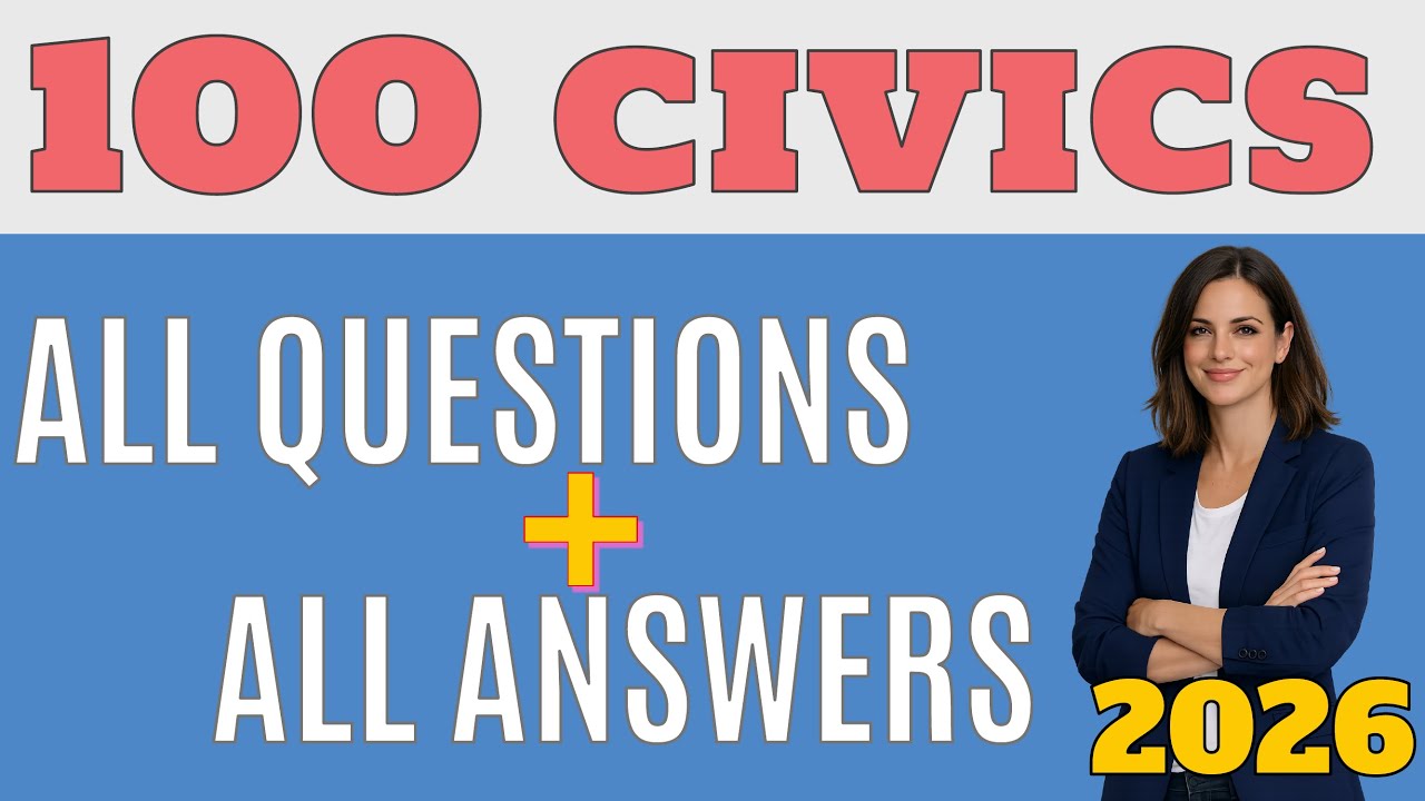 USCIS Civics Test Practice | 100 Citizenship Test Questions and Answers | 2008 Test Version