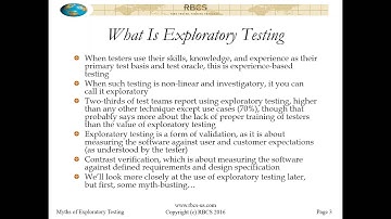 Myths of Exploratory Testing 02242016