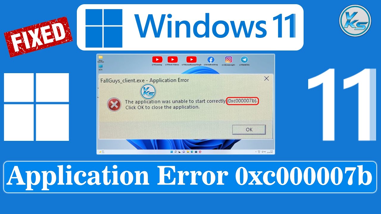 7 Ways To Fix The Application Error 0Xc000007B In Windows – ZGZM