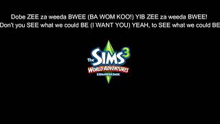 I Want You by Fefe Dobson Simlish Version Simlish lyrics & English Lyrics