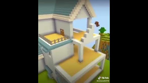 Xây nhà trong Mini World Block Art đẹp nhất