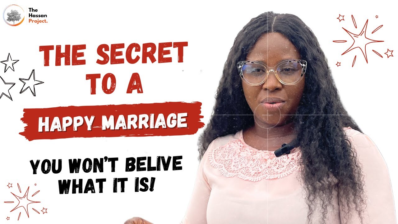 "She Reveals the Secret to a Happy Marriage You Won't Believe What It