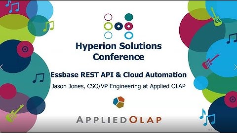 Essbase REST API and Cloud Automation