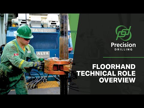 What Does a Floorhand Do? | Technical Role Overview at Precision Drilling - video from Precision Drilling