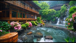 : Tranquil Japanese GardenGentle Rain Sounds and Piano Music for Inner Peace and Relaxation
